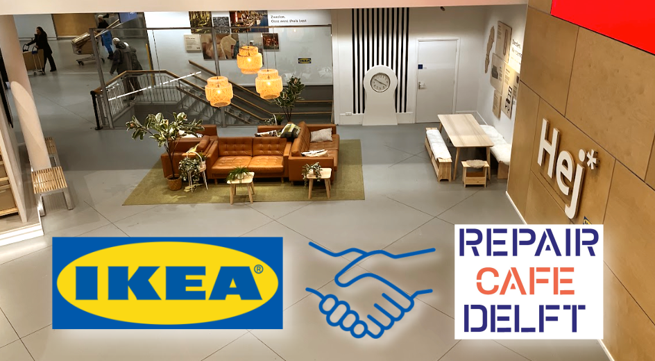 Repair Café bij IKEA Delft